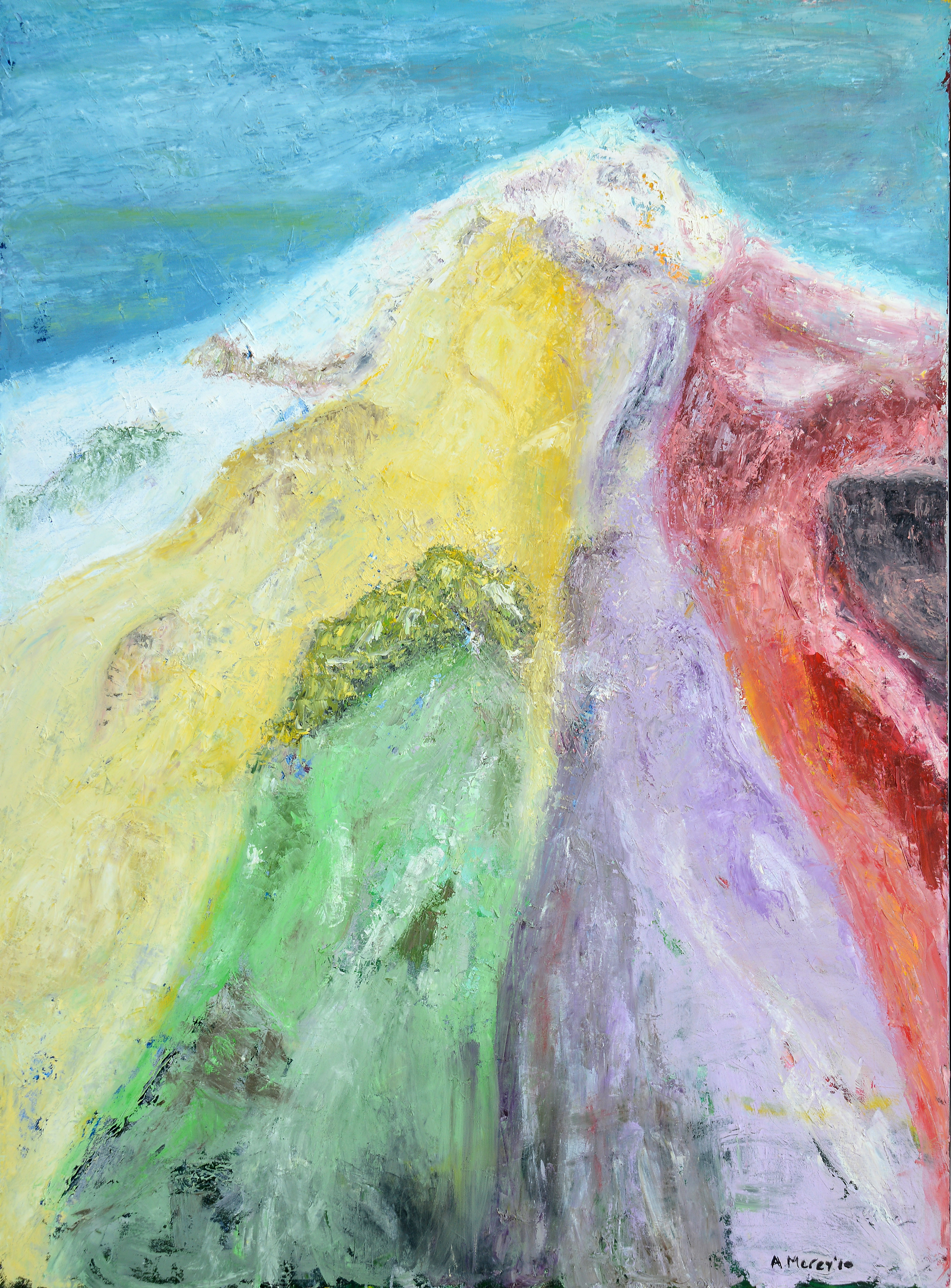AHMET MEREY, İsimsiz- Untitled, 2010, Tuval üzerine yağlıboya- Oil on canvas, 180x130 cm